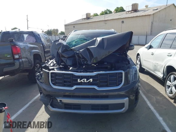 2023 Kia Telluride S with VIN 5XYP6DGC0PG334800, listed as a IAAI auction lot 42078611 with 27,486 mi miles and . Bid and sale history available at DreamBid. Image 12.