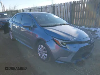 2023 Toyota Corolla Hybrid LE with VIN JTDBDMHE2P3004712, listed as a IAAI auction lot 41235157 with 79,581 mi miles. Bid and sale history available at carsss.com. Image 1.