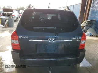 2005 Hyundai Tucson GLS with VIN KM8JN12D85U062222, listed as a Copart auction lot 77317334 with 192,758 mi miles and Salvage Title. Bid and sale history available at carsss.com. Image 6.