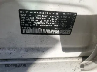 2014 Volkswagen CC Lux with VIN WVWRP7ANXEE527897, listed as a Copart auction lot 79025454 with 139,156 mi miles and Salvage Title. Bid and sale history available at carsss.com. Image 12.