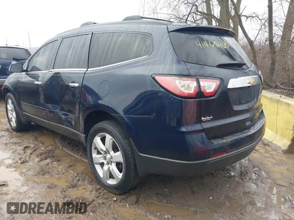 2016 Chevrolet Traverse LT z VIN 1GNKRGKD5GJ166369, wystawiony jako IAAI lot #41468465 z przebiegiem 113 058 mil mil oraz . Historia ofert i sprzedaży dostępna na DreamBid. Obrazek 3.