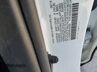 2019 Acura TLX w/Technology Pkg with VIN 19UUB1F53KA003400, listed as a Copart auction lot 44370055 with 69,288 mi miles and Non Repairable. Bid and sale history available at carsss.com. Image 12.