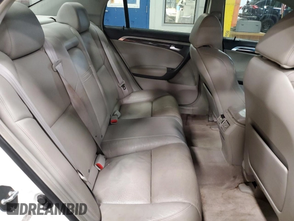 2008 Acura TL with VIN 19UUA66278A047513, listed as a Copart auction lot 52823445 with 240,533 mi miles and Salvage Title. Bid and sale history available at carsss.com. Image 10.