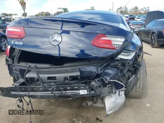 2018 Mercedes-Benz E-Class E 400 with VIN WDD1J6FB9JF067942, listed as a IAAI auction lot 41635911 with 38,478 mi miles. Bid and sale history available at carsss.com. Image 6.