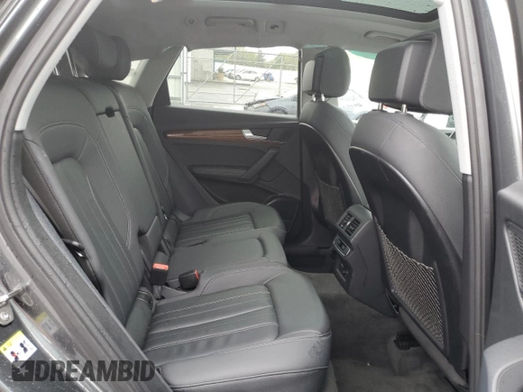 2022 Audi Q5 S line Premium Plus with VIN WA1EAAFY2N2020441, listed as a Copart auction lot 55841995 with 40,316 mi miles and Salvage title. Bid and sale history available at DreamBid. Image 11.