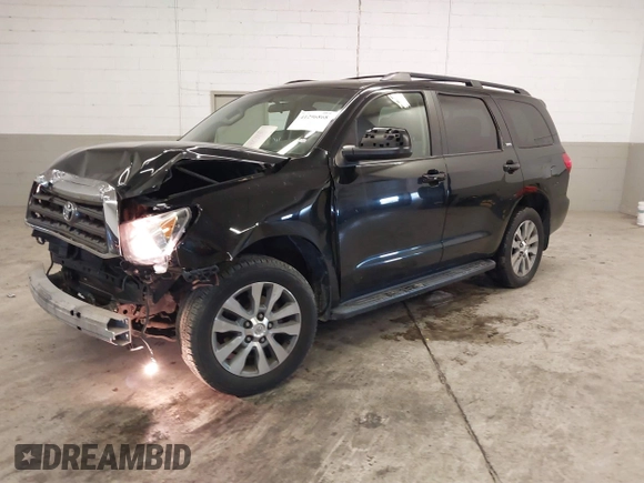 2011 Toyota Sequoia SR5 with VIN 5TDBY5G19BS047363, listed as a IAAI auction lot 41296868 with 264,632 mi miles. Bid and sale history available at carsss.com. Image 18.