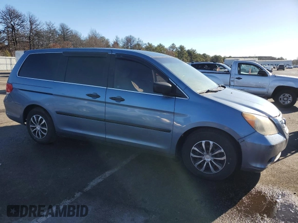2010 Honda Odyssey LX with VIN 5FNRL3H29AB089110, listed as a Copart auction lot 84999084 with 200,279 mi miles and Non Repairable. Bid and sale history available at carsss.com. Image 4.