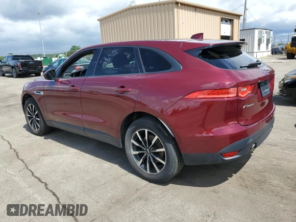 2017 Jaguar F-Pace 35t with VIN SADCS2BV4HA051328, listed as a Copart auction lot 61606355 with Not provided miles and Clean title. Bid and sale history available at DreamBid. Image 2.