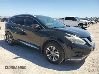 2018 Nissan Murano S with VIN 5N1AZ2MG9JN103902, listed as a Copart auction lot 52045465 with 99,905 mi miles and Salvage Title. Bid and sale history available at DreamBid. Image 4.