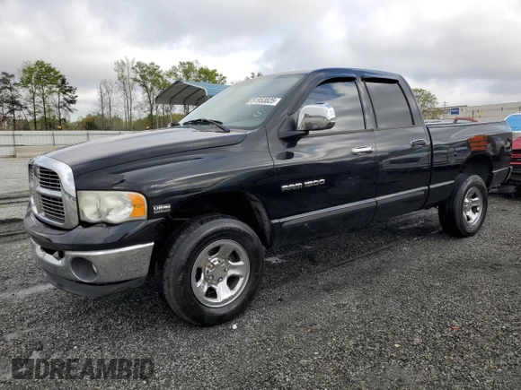 2005 Dodge 1500 SLT with VIN 1D7HU18D65S216800, listed as a Copart auction lot 51953825 with Not Provided miles and Salvage Title. Bid and sale history available at DreamBid. Image 1.