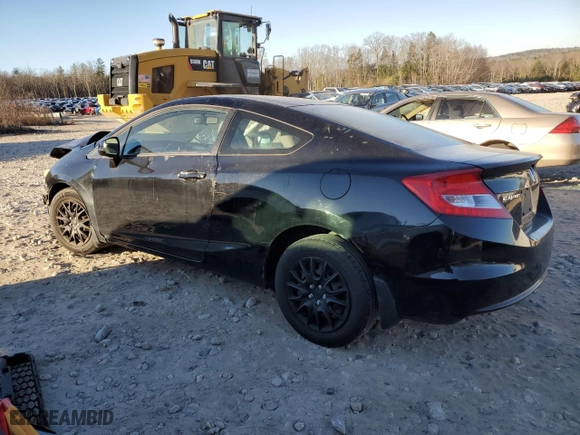 2012 Honda Civic Cpe LX with VIN 2HGFG3A53CH504917, listed as a Copart auction lot 81473644 with 137,794 mi miles and Salvage Title. Bid and sale history available at carsss.com. Image 2.