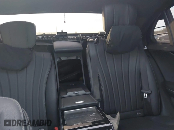 2023 Mercedes-Benz S 500 with VIN W1K6G6DBXPA188654, listed as a IAAI auction lot 41378553 with 31,580 mi miles and . Bid and sale history available at DreamBid. Image 8.