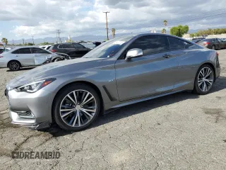 2019 Infiniti Q60 3.0t LUXE with VIN JN1EV7EK7KM231745, listed as a Copart auction lot 51437115 with 15,002 mi miles and Salvage Title. Bid and sale history available at carsss.com. Image 1.