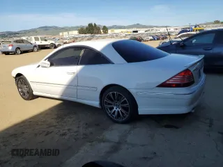 2006 Mercedes-Benz CL 500 with VIN WDBPJ75J46A047023, listed as a Copart auction lot 45047825 with Not Provided miles and Salvage Title. Bid and sale history available at DreamBid. Image 2.