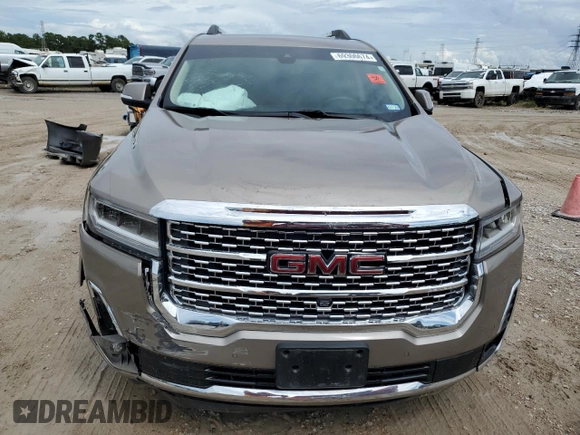 2022 GMC Acadia Denali with VIN 1GKKNPLS7NZ125634, listed as a Copart auction lot 69306674 with 31,087 mi miles and Salvage Title. Bid and sale history available at carsss.com. Image 5.
