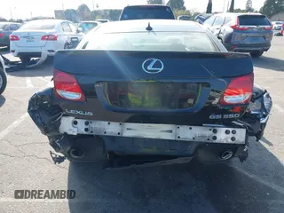 2007 Lexus GS 350 with VIN JTHBE96S370017813, listed as a IAAI auction lot 41884792 with 184,735 mi miles. Bid and sale history available at carsss.com. Image 6.