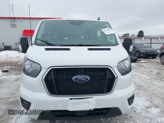 2024 Ford Transit Passenger XL with VIN 1FBAX2Y82RKA81076, listed as a IAAI auction lot 41632808 with 12,438 mi miles and . Bid and sale history available at DreamBid. Image 12.