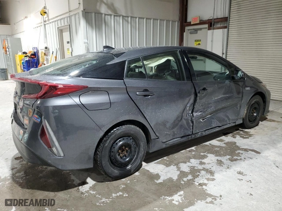 2018 Toyota Prius Prime Plus with VIN JTDKARFP8J3097933, listed as a Copart auction lot 52251005 with 56,987 mi miles and Salvage Title. Bid and sale history available at carsss.com. Image 3.