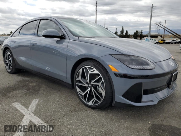 2024 Hyundai Ioniq 6 Limited z VIN KMHM54AA6RA079145, wystawiony jako Copart lot #56931465 z przebiegiem 5 337 mil mil oraz Szkoda całkowita • Salvage title. Historia ofert i sprzedaży dostępna na DreamBid. Obrazek 4.