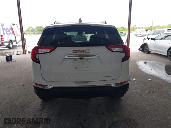 2023 GMC Terrain SLT with VIN 3GKALVEG1PL191654, listed as a IAAI auction lot 42434777 with 43,959 mi miles and . Bid and sale history available at DreamBid. Image 16.