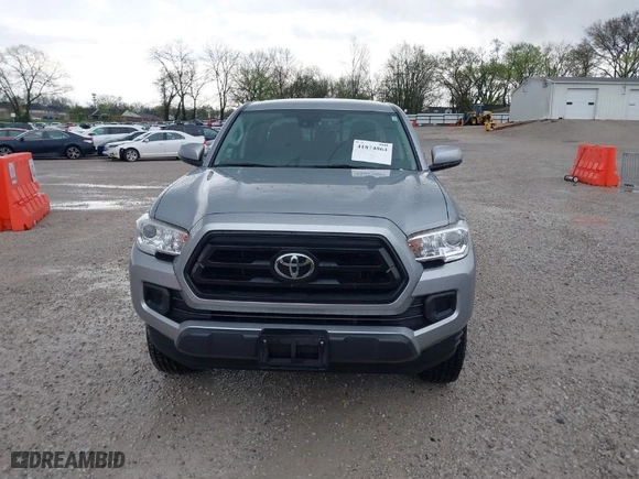 2020 Toyota Tacoma 4WD SR5 with VIN 3TMCZ5AN2LM300117, listed as a IAAI auction lot 41874864 with 59,594 mi miles. Bid and sale history available at carsss.com. Image 12.
