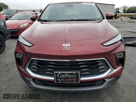 2025 Buick Encore GX Preferred with VIN KL4AMBSP5SB026657, listed as a Copart auction lot 58426895 with 7,105 mi miles and Salvage title. Bid and sale history available at DreamBid. Image 5.
