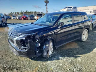 2024 Mitsubishi Outlander ES with VIN JA4J4UA84RZ606361, listed as a Copart auction lot 75227234 with 21,434 mi miles and Salvage Title. Bid and sale history available at carsss.com. Image 1.