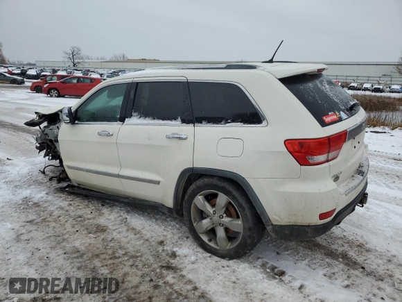 2011 Jeep Grand Cherokee Overland with VIN 1J4RR6GTXBC683420, listed as a Copart auction lot 85053784 with 133,071 mi miles and Non repairable. Bid and sale history available at DreamBid. Image 2.