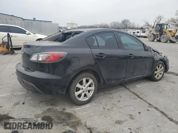 2011 Mazda 3 i Touring with VIN JM1BL1VF9B1403040, listed as a Copart auction lot 48612145 with 181,218 mi miles and Salvage Title. Bid and sale history available at carsss.com. Image 3.