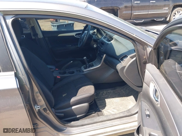 2015 Nissan Sentra S with VIN 3N1AB7AP0FY307561, listed as a IAAI auction lot 42090506 with 149,744 mi miles. Bid and sale history available at carsss.com. Image 5.
