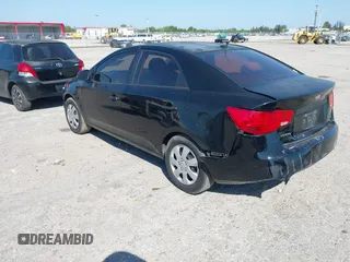 2012 Kia Forte EX with VIN KNAFU4A22C5493299, listed as a IAAI auction lot 41784831 with 218,479 mi miles. Bid and sale history available at carsss.com. Image 3.