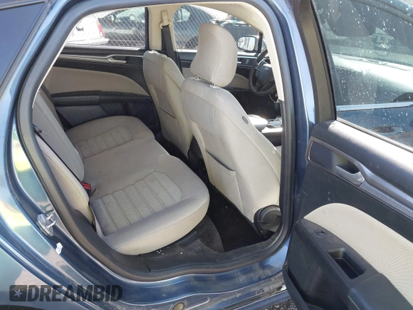 2018 Ford Fusion S with VIN 3FA6P0G77JR129224, listed as a IAAI auction lot 41483648 with 104,045 mi miles. Bid and sale history available at carsss.com. Image 8.