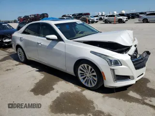 2015 Cadillac CTS Luxury RWD with VIN 1G6AR5SX3F0133042, listed as a Copart auction lot 50028255 with 149,534 mi miles and Salvage Title. Bid and sale history available at DreamBid. Image 4.