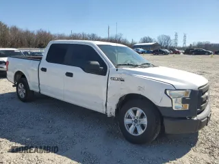 2016 Ford F-150 XL with VIN 1FTEW1CF4GKE54826, listed as a Copart auction lot 46658395 with 142,379 mi miles and Salvage Title. Bid and sale history available at carsss.com. Image 4.