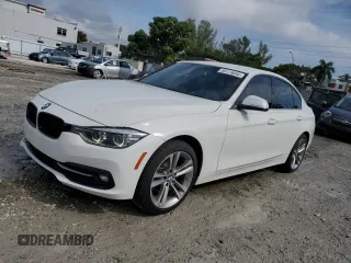 2018 BMW 3 Series 330i with VIN WBA8B9C50JK676945, listed as a Copart auction lot 89179095 with 82,314 mi miles and Salvage title. Bid and sale history available at DreamBid. Image 1.