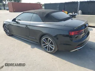 2018 Audi S5 Premium Plus z VIN WAUY4GF53JN005066, wystawiony jako Copart lot #58179525 z przebiegiem 134 210 mil mil oraz Tytuł czysty. Historia ofert i sprzedaży dostępna na DreamBid. Obrazek 2.