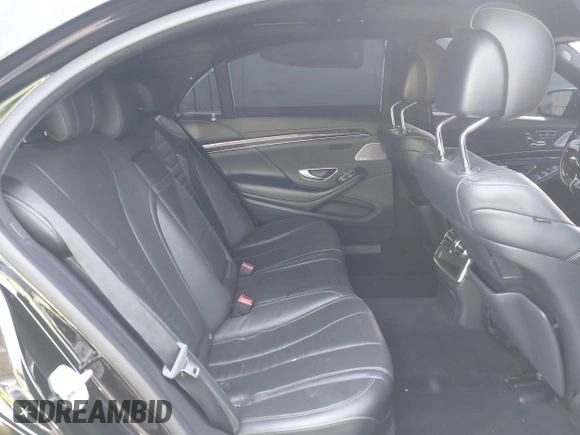 2015 Mercedes-Benz S-Class S 550 with VIN WDDUG8CB5FA133287, listed as a IAAI auction lot 41652775 with 55,788 mi miles. Bid and sale history available at carsss.com. Image 8.