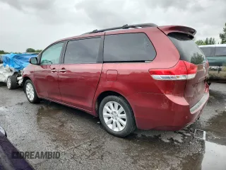2014 Toyota Sienna Limited with VIN 5TDDK3DC3ES072056, listed as a Copart auction lot 58767595 with 85,845 mi miles and Salvage title. Bid and sale history available at DreamBid. Image 2.