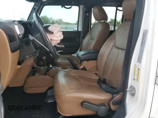 2018 Jeep Wrangler JK Unlimited Sahara with VIN 1C4BJWEG0JL832808, listed as a Copart auction lot 81703604 with 0 mi miles and Non Repairable. Bid and sale history available at carsss.com. Image 7.