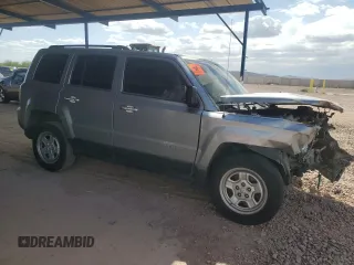 2015 Jeep Patriot Sport with VIN 1C4NJPBB0FD428386, listed as a Copart auction lot 53162285 with 101,892 mi miles and Salvage Title. Bid and sale history available at DreamBid. Image 4.