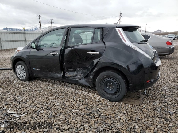 2015 Nissan LEAF SV with VIN 1N4AZ0CP0FC309063, listed as a Copart auction lot 72829432 with 74,214 mi miles. Bid and sale history available at carsss.com. Image 2.