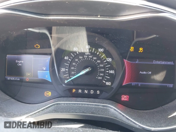2013 Ford Fusion SE with VIN 3FA6P0HR3DR131573, listed as a IAAI auction lot 42139156 with 97,435 mi miles. Bid and sale history available at carsss.com. Image 7.