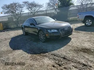 2012 Audi A7 3.0 Premium Plus with VIN WAUYGAFC6CN078552, listed as a Copart auction lot 50018925 with 156,055 mi miles and Salvage Title. Bid and sale history available at carsss.com. Image 11.