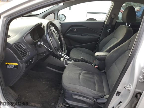 2014 Kia Rio EX with VIN KNADN4A30E6353469, listed as a Copart auction lot 43788955 with 156,096 mi miles and Salvage Title. Bid and sale history available at carsss.com. Image 7.