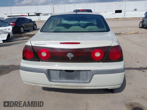 2004 Chevrolet Impala with VIN 2G1WF52E449328010, listed as a IAAI auction lot 41510472 with 252,845 mi miles and . Bid and sale history available at DreamBid. Image 16.