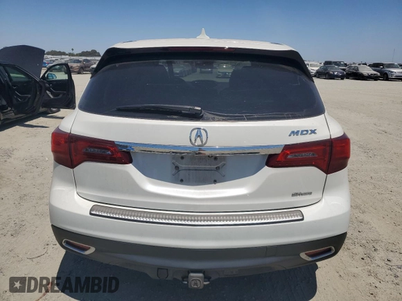 2014 Acura MDX Technology z VIN 5FRYD4H44EB022323, wystawiony jako Copart lot #63142095 z przebiegiem 127 042 mil mil oraz Szkoda całkowita • Salvage title. Historia ofert i sprzedaży dostępna na DreamBid. Obrazek 6.