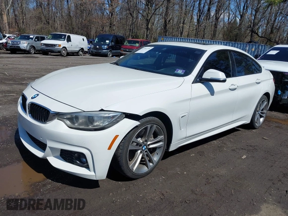2019 BMW 4 Series 430i xDrive with VIN WBA4J3C51KBL09939, listed as a IAAI auction lot 41954336 with 86,592 mi miles and . Bid and sale history available at DreamBid. Image 18.