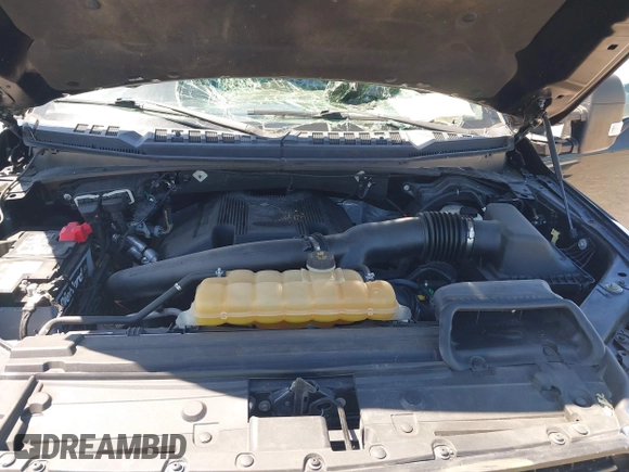 2018 Ford F-150 XL with VIN 1FTFW1EG9JFC63669, listed as a IAAI auction lot 41748012 with 143,584 mi miles. Bid and sale history available at carsss.com. Image 10.