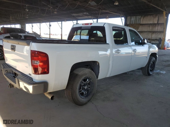 2007 Chevrolet Silverado 1500 LTZ with VIN 2GCFK13Y671693781, listed as a Copart auction lot 78435794 with 0 mi miles and Salvage Title. Bid and sale history available at carsss.com. Image 3.