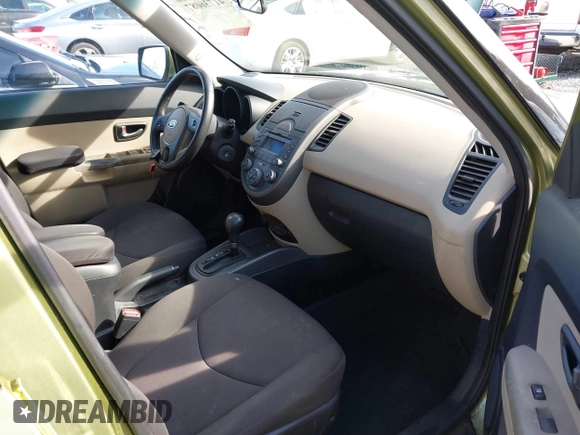 2010 Kia Soul + with VIN KNDJT2A24A7049671, listed as a IAAI auction lot 41736087 with 144,524 mi miles. Bid and sale history available at carsss.com. Image 5.